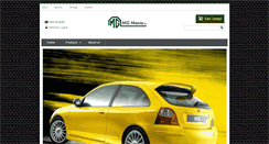 Desktop Screenshot of mgmanialtd.com
